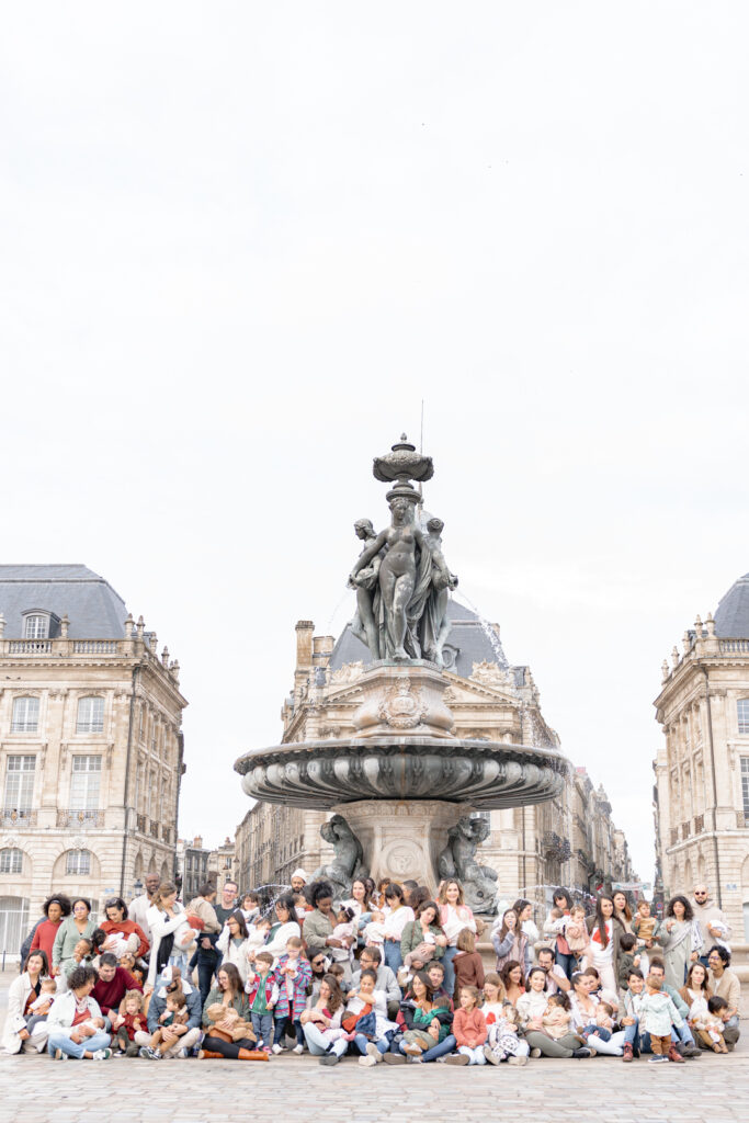 Photo collective 2024 du mouvement #jaifaimjemange à Bordeaux